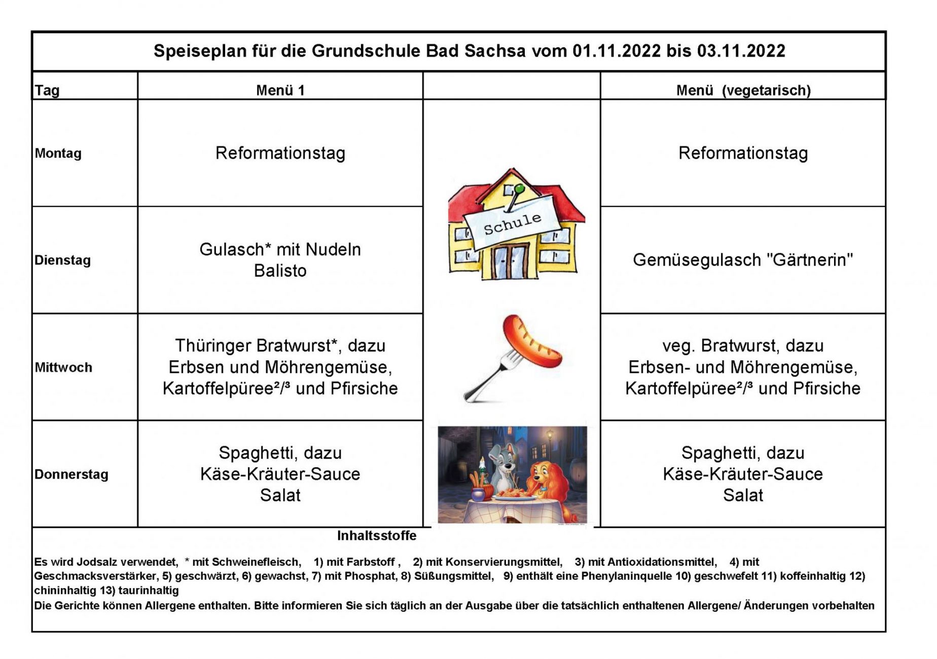 Speiseplan Grundschule KW44 Grundschule Bad Sachsa Mit Freude Lernen